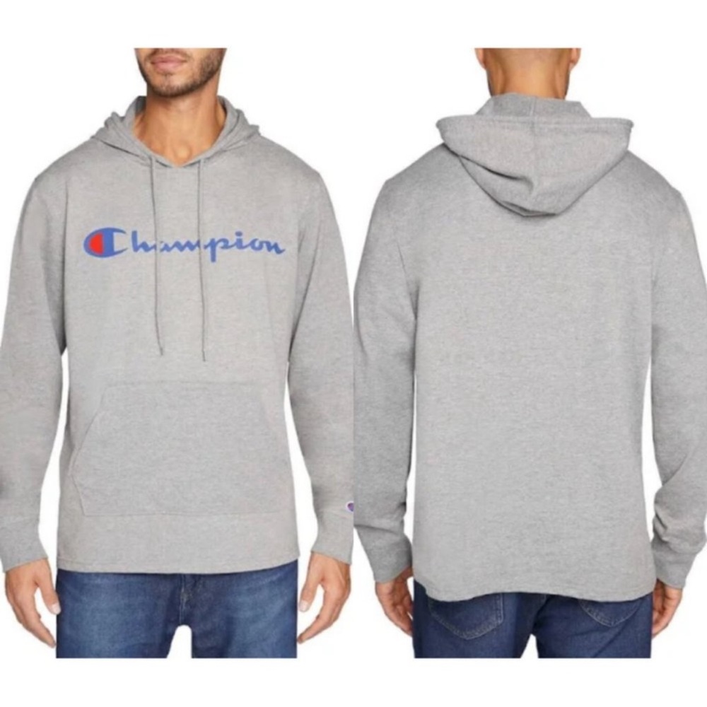 Champion long sleeve shirt- Gray- Size M